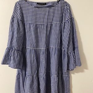Zara babydoll mini dress